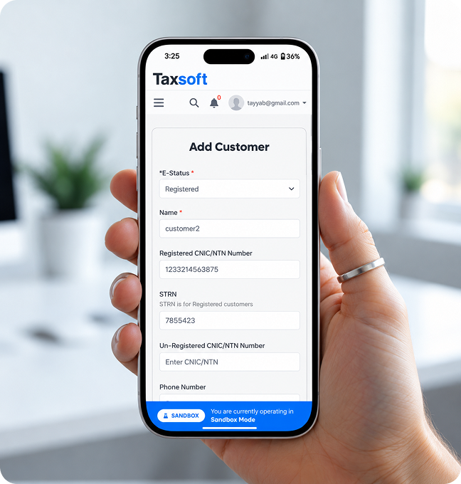 TexSoft app - invoice generation